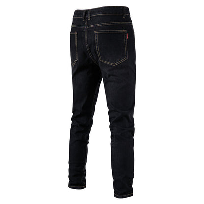 Jeans da uomo, jeans casual in denim aderenti, pantaloni in denim elasticizzato | 515-6183 