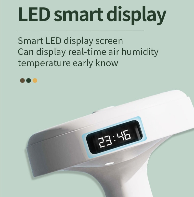 Luftbefeuchter mit Gegengravitation und Wassertropfen-Rückfluss, hochtechnologischer Diffusor | PT-599 