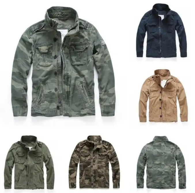 Neuer Stil, hochwertige, winddichte Jacken aus 100 % Baumwolle für Herren, winddichter, wasserdichter Blazermantel | 268 