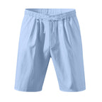 Leichte Strandshorts aus Leinenmischung für Herren – Relaxed Fit 5-Zoll-Freizeitshorts | WW-2 
