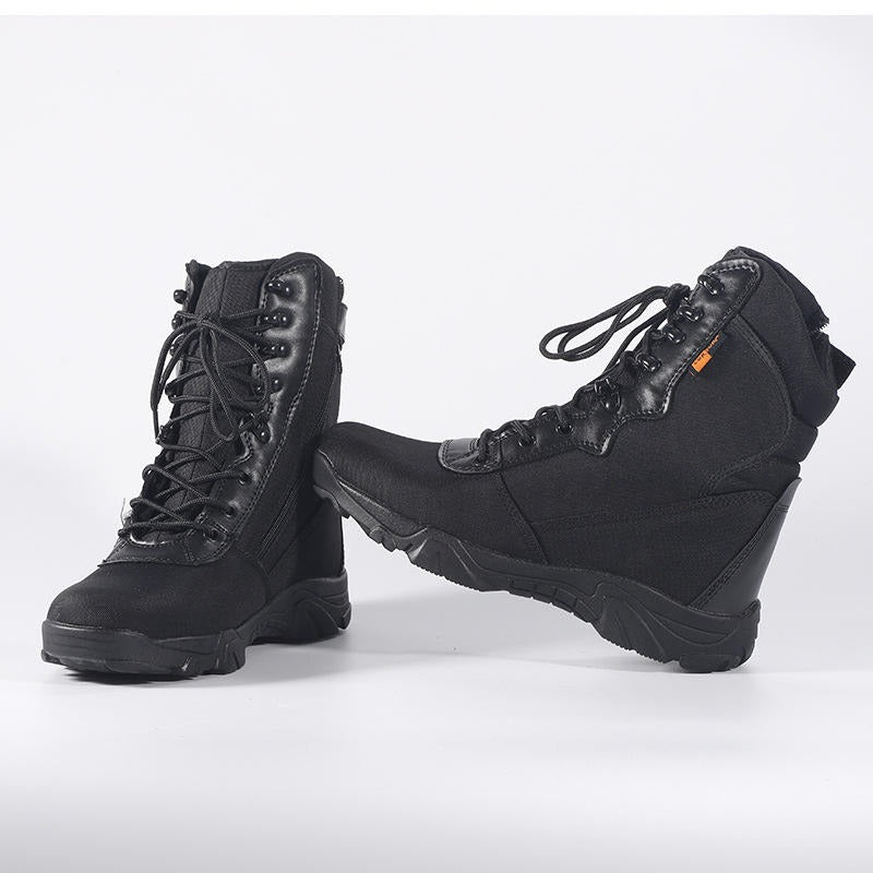 Bottines tactiques militaires pour hommes, chaussures de randonnée pour le combat dans le désert | 001 