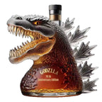 Godzilla Whiskey Bottle Collectible Monster-Shaped Glass Decanter 300ml Novelty Liquor Container for Home Bar & Gifts
