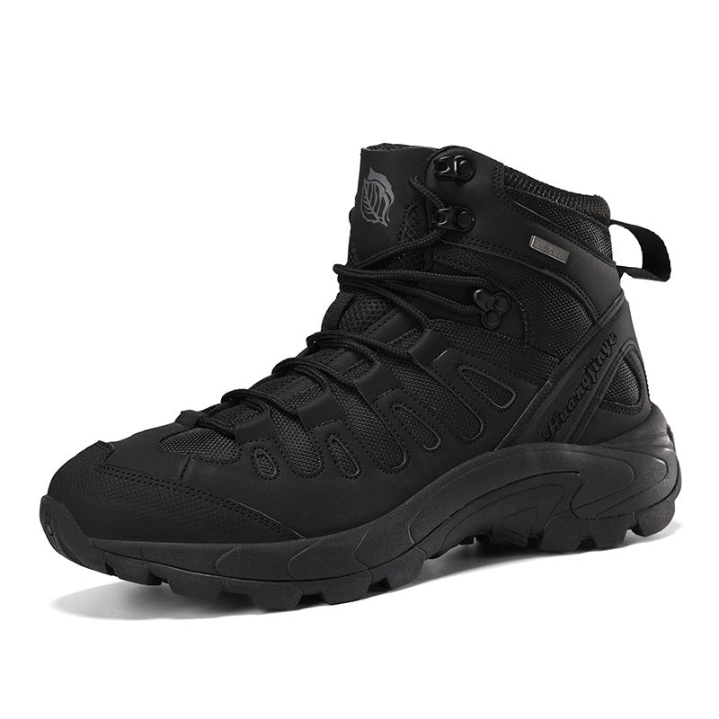 Tactical Combat Boots | Waterproof Breathable Military Hiking Boots | High-Top Climbing & Training Footwear | TRK888