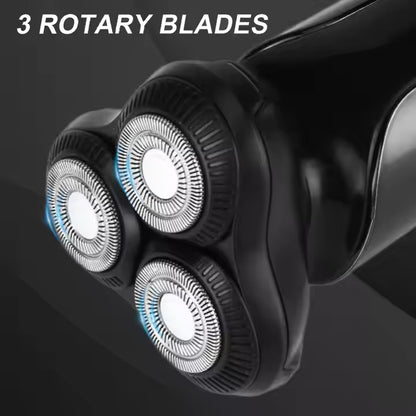 Electric Men's Shaver 3 Rotary Blades for Smooth & Precise Grooming | RSM-2223