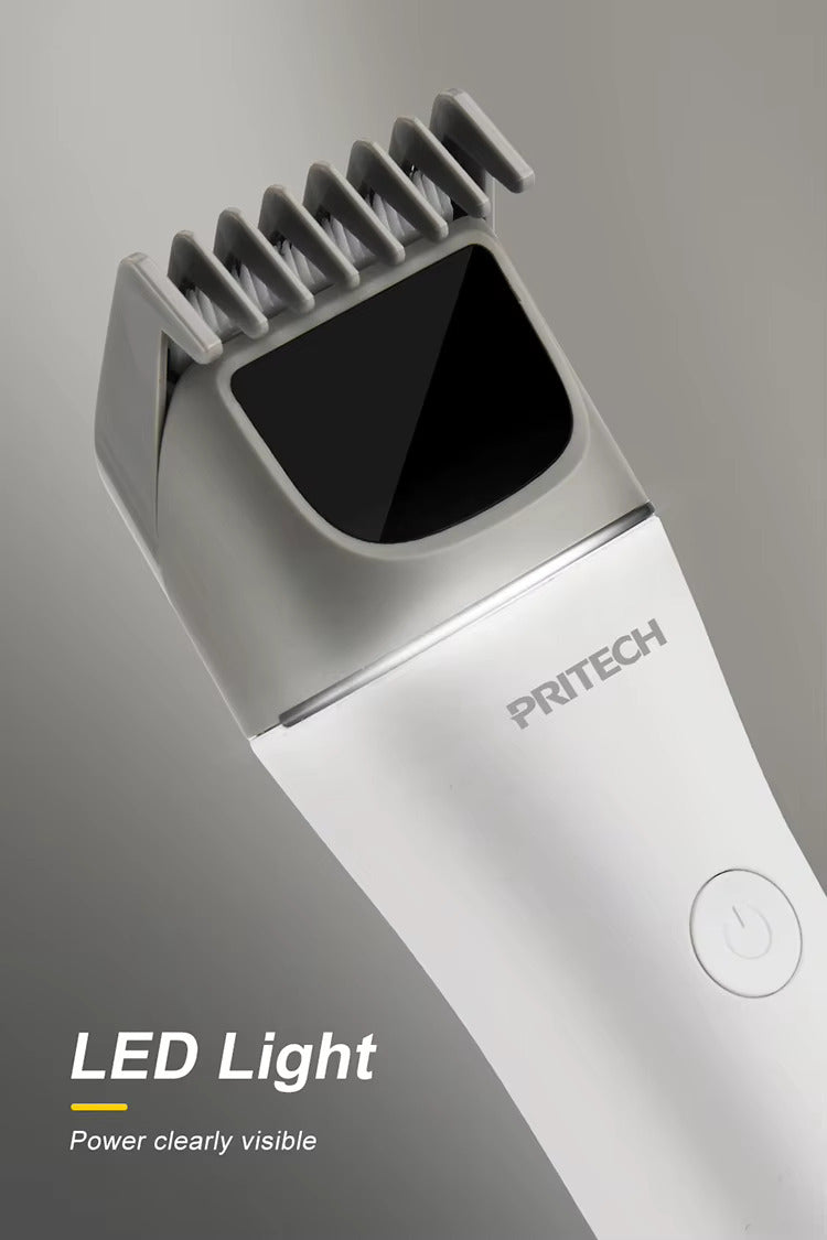 PRITECH Ceramic Blade Cordless Hair Trimmer 5000RPM Electric Hair Clipper for Men | PR-3340