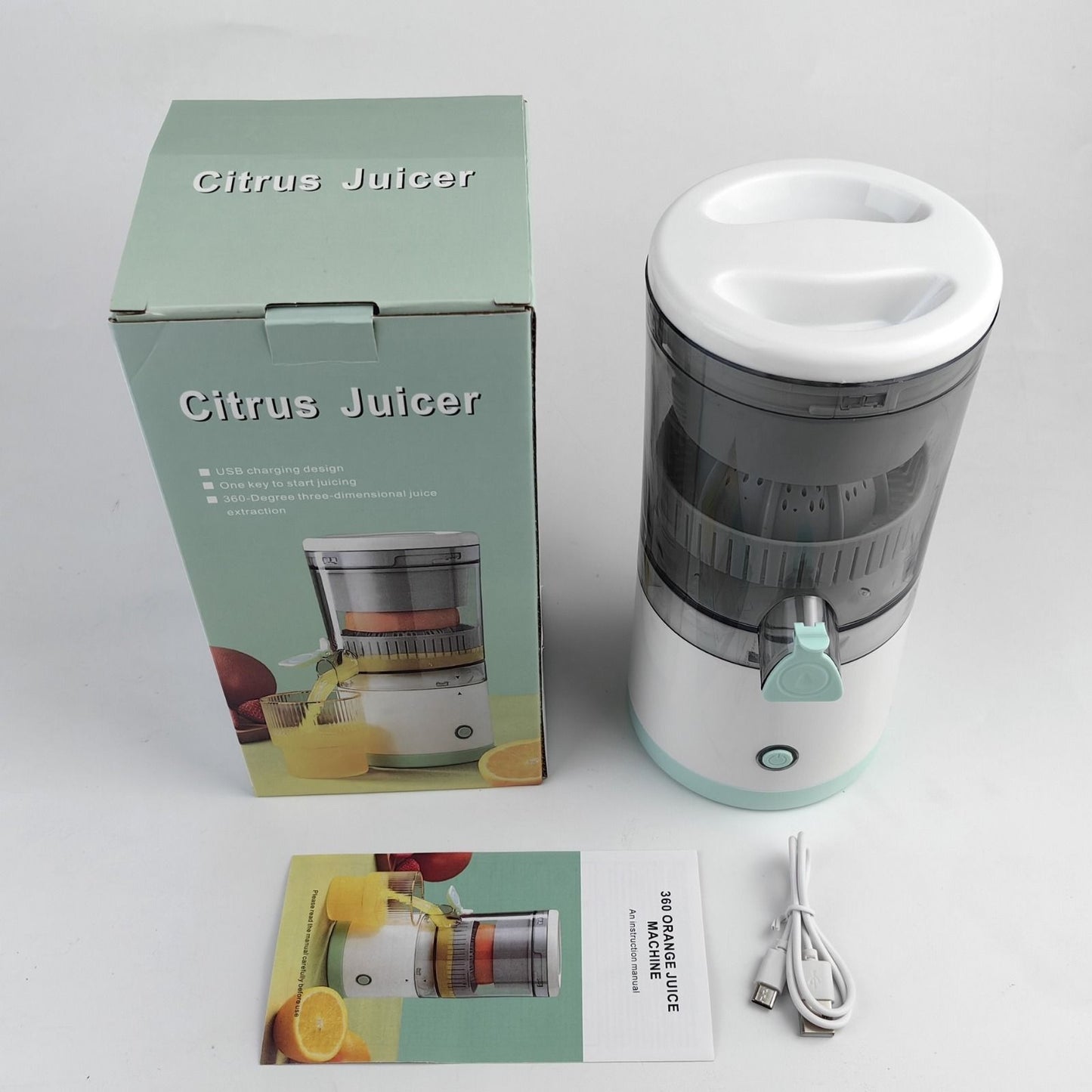 Portable USB Rechargeable Fruit Juicer USB Powered Personal Exprimidor Extracteur | MDC1