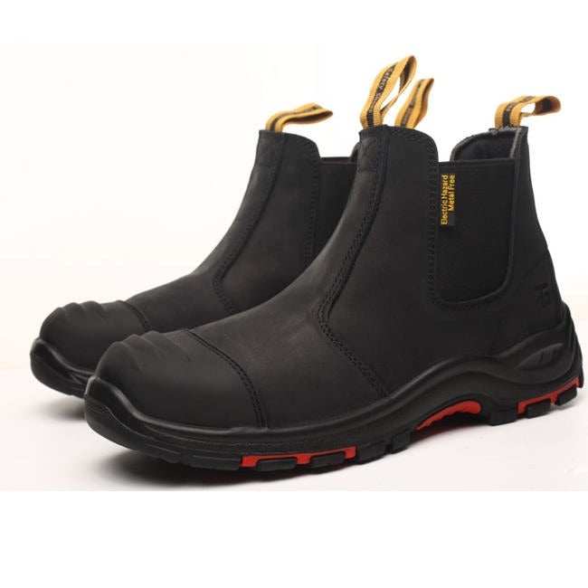 Zhengu Composite Toe Safety Shoes European Standard Slip-On Work Boots Anti-Puncture & Electrical Hazard Protection | L603