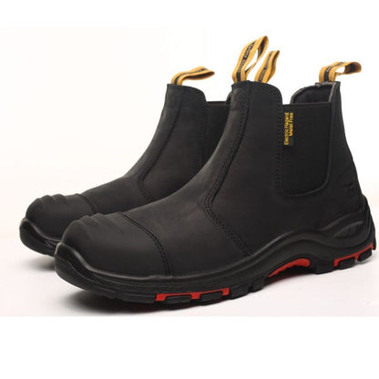 Zhengu Composite Toe Safety Shoes European Standard Slip-On Work Boots Anti-Puncture & Electrical Hazard Protection | L603