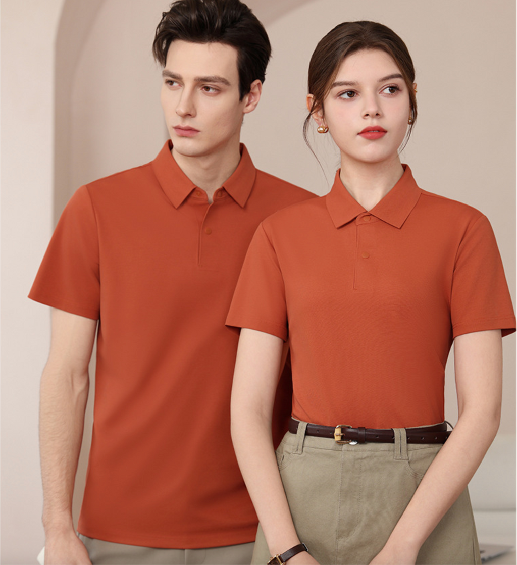 Poloshirt aus 100-fädiger merzerisierter Baumwolle | Antibakteriell &amp; kühlend | Unisex Sommer-Kurzarm-Poloshirt | L11-8230 