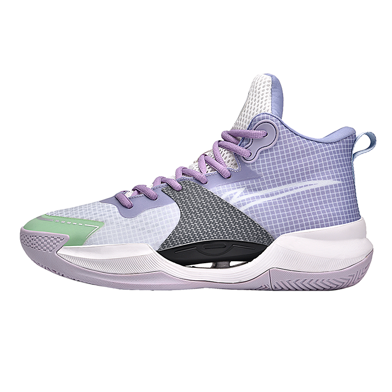 Leuchtende High-Top-Basketballschuhe für Herren, ultraleichte Winter-Mesh-Trainings- und Freizeit-Sneaker | 8012