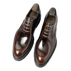 Men's Genuine British Leather Premium Dress Shoes for Suits Luxury Business Oxford Boots | 770536