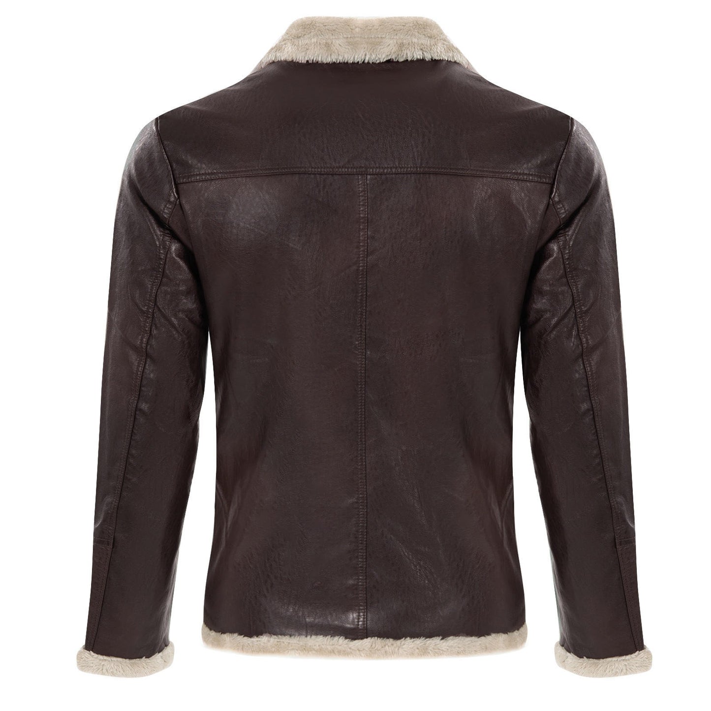 Premium Quality Winter Casual Warm Thick Fur Collar Cotton Leather Jackets | PY916-P90