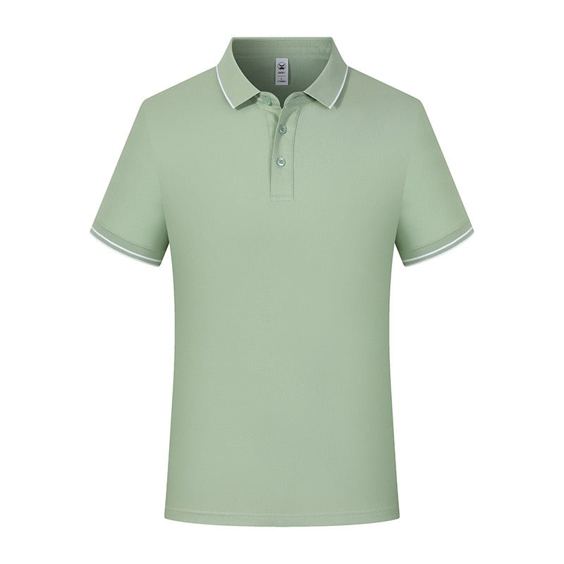 Men 100% Cotton Polo T-Shirt Short Sleeves Polo Shirt Tops |  JH-S6001