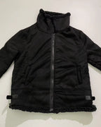 Herren Wintermantel aus Kunstpelz – Dicke, warme Jacke aus Wolle und Leder für ultimativen Komfort | D3763 