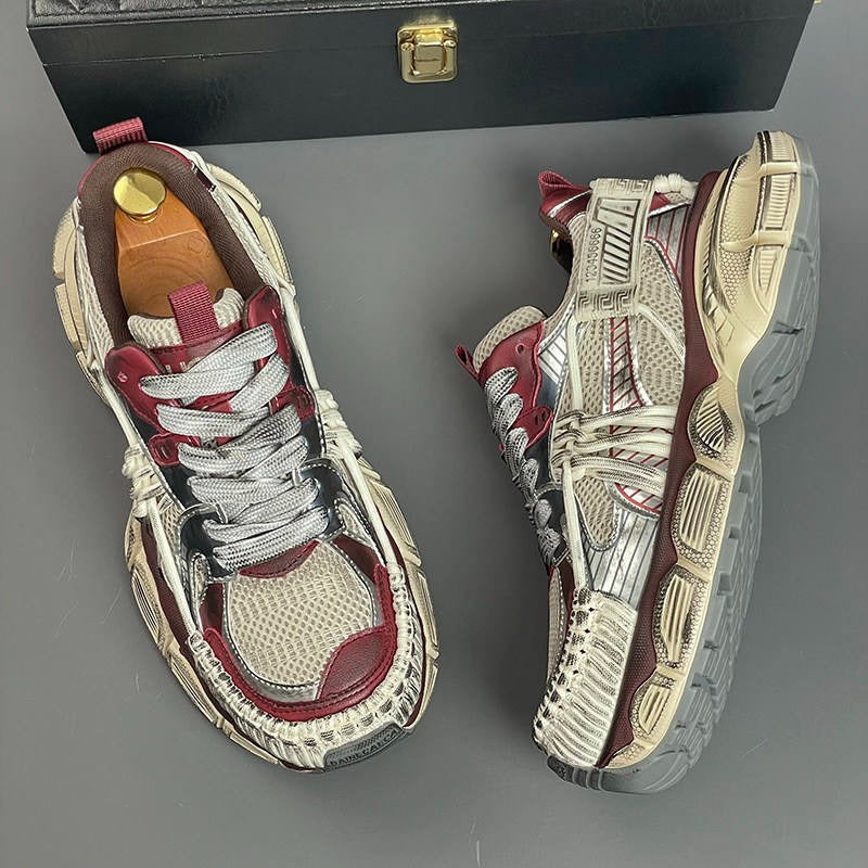 Men's Height-Increasing Breathable Casual Sports Shoes | Trendy Trainers Outdoor Sneakers