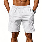 Leichte Strandshorts aus Leinenmischung für Herren – Relaxed Fit 5-Zoll-Freizeitshorts | WW-2 