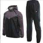 Hochwertiger Saunaanzug für Herren, Saunajacke, Hose, Trainingsanzüge fürs Fitnessstudio | TC2882 