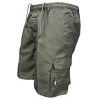 Neue Cargo-Kampfshorts mit elastischer Taille, lässige Sommer-Halbhose | 316 