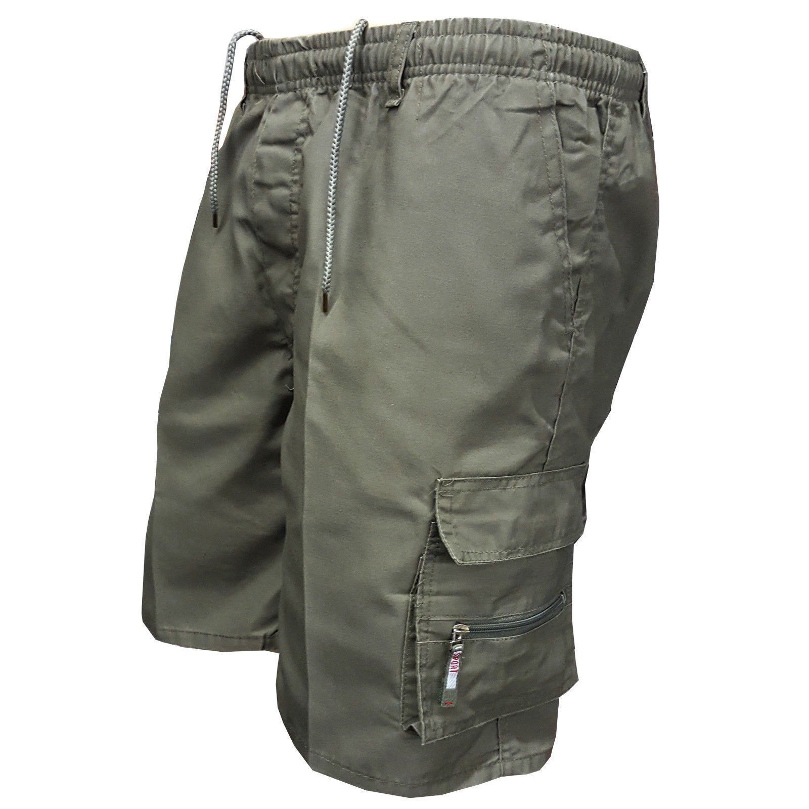 Neue Cargo-Kampfshorts mit elastischer Taille, lässige Sommer-Halbhose | 316 