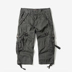 Neue Cargo-Shorts für Herren, lang, knielang, Freizeithose | 5820 