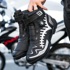 Premium Rennschuhe &amp; Motorradstiefel Lederstiefel für ultimative Performance | QK268 