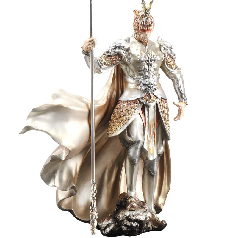 High Quality Sun Wukong Victorious Fighting Buddha Resin Figurine Home Décor | zls000108