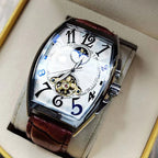 Herren Armbanduhren Mode Mondphase Tourbillon Automatische Mechanische Uhren | m186 