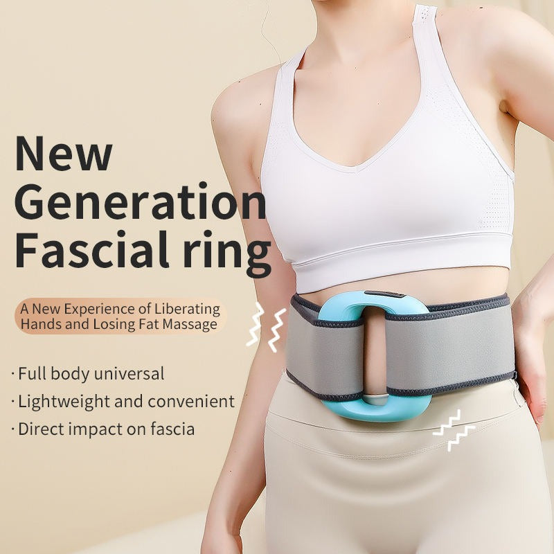 New Waist Back Massager Full Body Slimming Massager Vibrate Belt Massage Ring | J15A