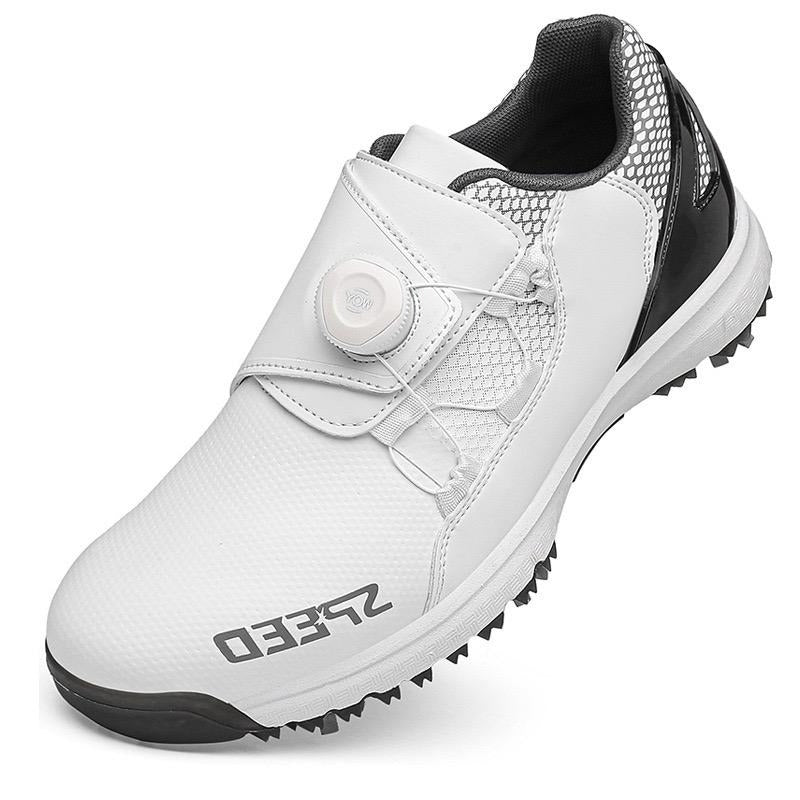 Hochwertige BOA-Golfschuhe, wasserdichte Golf-Turnschuhe mit Spikes | 666A