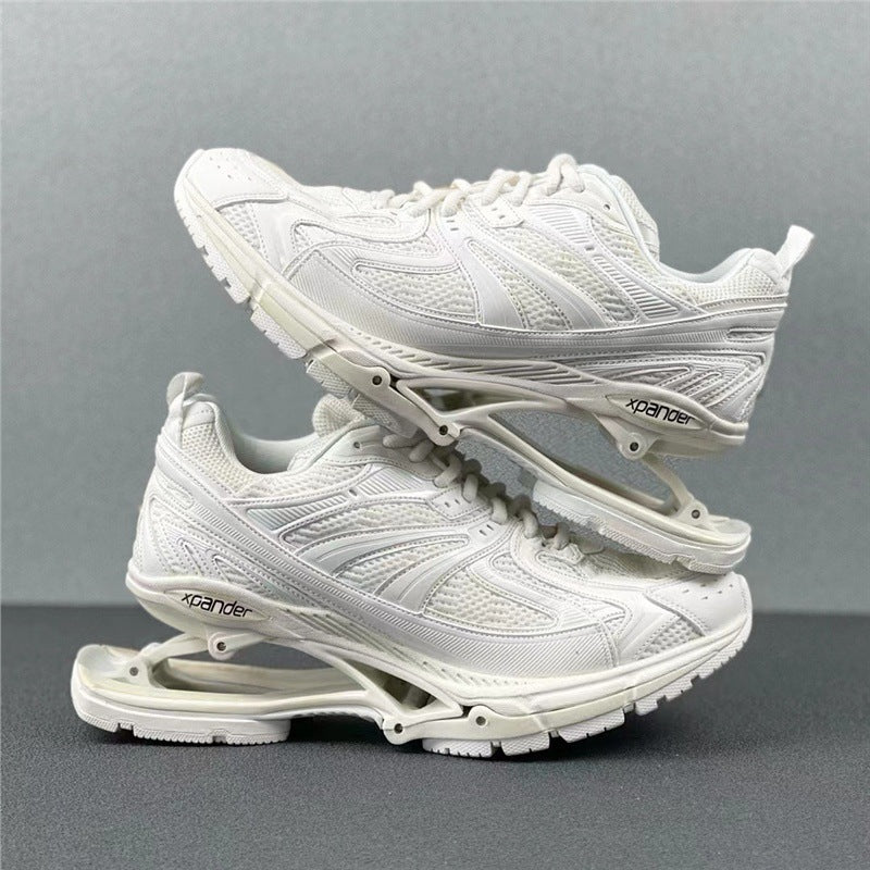 Paris 6th X-Pander Spring Sole Sneakers Distressed Dad Shoes Unisex High-Top Platform Casual Trainers