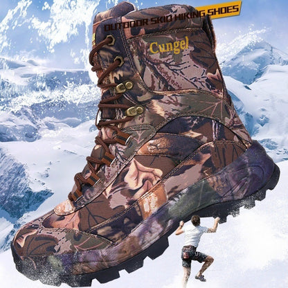 Bottes d'entraînement camouflage à fermeture éclair latérale pour hommes | Q3