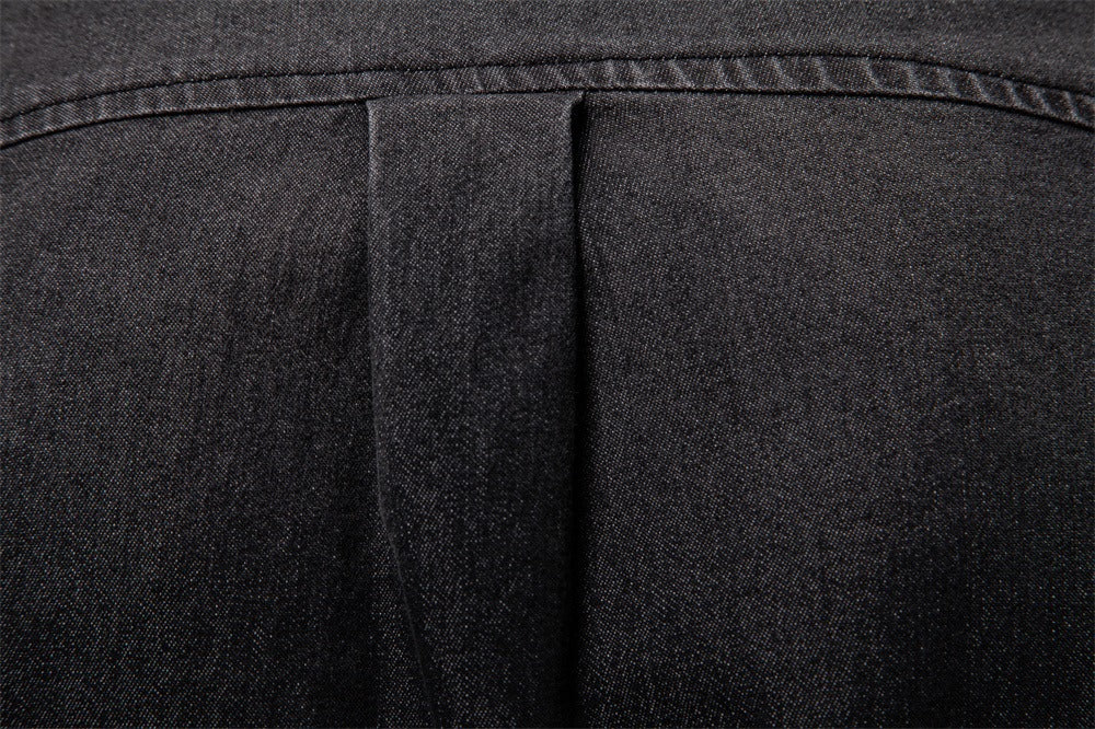 Herren Slim-Fit Jeanshemd - 2025 Frühling Lässiges Langarmshirt | 6036 