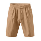 Leichte Strandshorts aus Leinenmischung für Herren – Relaxed Fit 5-Zoll-Freizeitshorts | WW-2 