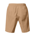 Leichte Strandshorts aus Leinenmischung für Herren – Relaxed Fit 5-Zoll-Freizeitshorts | WW-2 