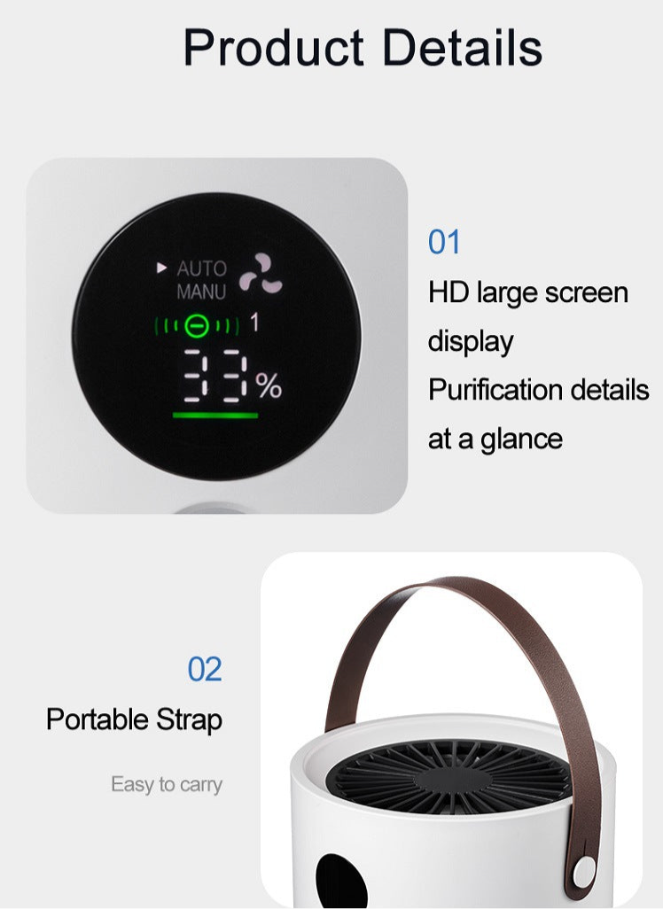 Hochleistungs-Luftreiniger, leise, effizient und ideal für Zuhause oder das Büro | AP01 