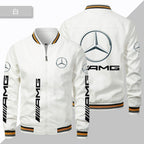 Herren AMG Wing Print Fashion Mantel Windbreaker Motorrad Racing Mäntel Jacke | 102 