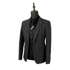 Dreiteiliger Herrenanzug aus hochwertigem Leinen – Formeller Blazer für Hochzeiten und Business | 978 