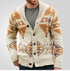 Herren Wind Jacquard Strickpullover Langarm Oberbekleidung Jacke Top | SY0052 
