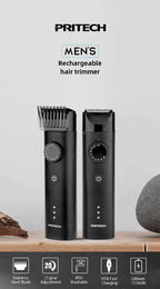Wiederaufladbarer Haarschneider für Herren, Präzisions-Pflegewerkzeug für Haare, Bart und Schnurrbart | PR-2388 