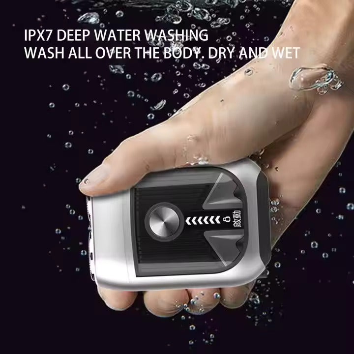 Elektrischer Mini-Rasierer – Kompaktes und tragbares Pflegewerkzeug für eine präzise Rasur | T3 