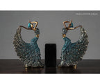 Elegante Statue aus Kunstharz in Form einer Pfauentänzerin, Dekoration mit klassischem Musikthema für drinnen und draußen, Weihnachten, Thanksgiving und Valentinstag | RRW016 