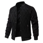 Stylische Herren Steppjacke mit Fleecefutter, Doppeltaschen &amp; Raglanärmeln – Perfektes Freizeitoberteil | JK812 