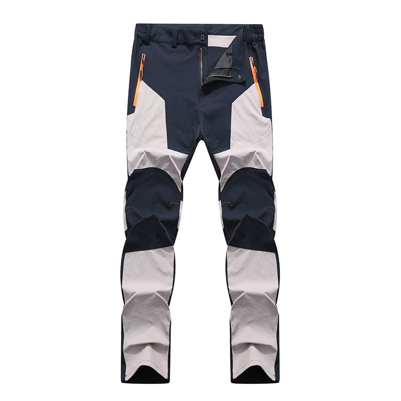 Pantaloni da uomo traspiranti impermeabili da trekking all'aperto arrampicata sottili elastici pantaloni ad asciugatura rapida | S11111 