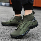 Trendige, ultraatmungsaktive Herren-Sneaker, strapazierfähige und rutschfeste Outdoor-Wander- und Angelschuhe | W-25 