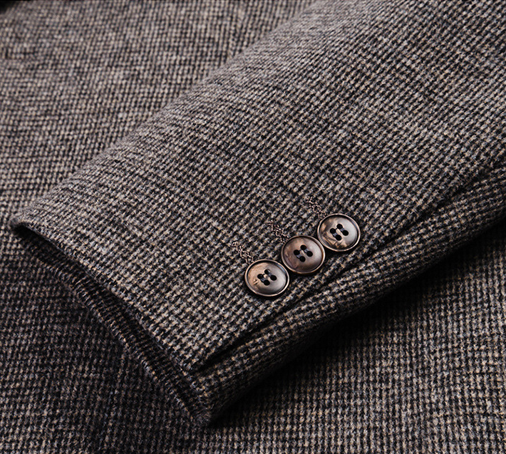 Men's Wool Blend Suit Blazer | 2025 Autumn Winter Premium Business Suit Jacket | Mid-Weight Formal Office Wear | 2513-398