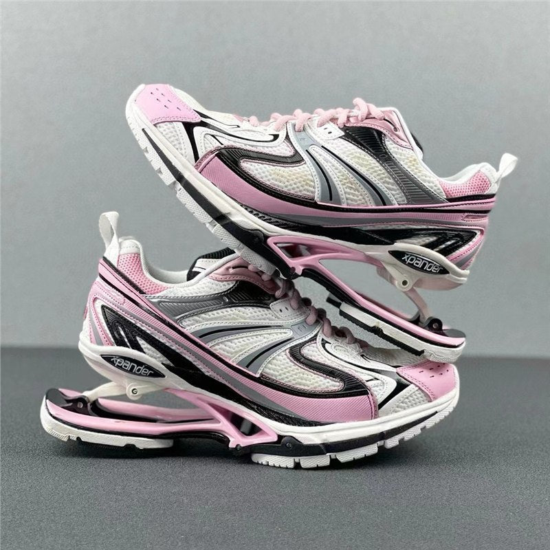 Paris 6th X-Pander Spring Sole Sneakers Distressed Dad Shoes Unisex High-Top Platform Casual Trainers