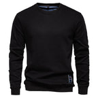 Winterdicker Pullover mit Rundhalsausschnitt, einfarbig, langärmelig, warm, schmaler Pullover | HD156 