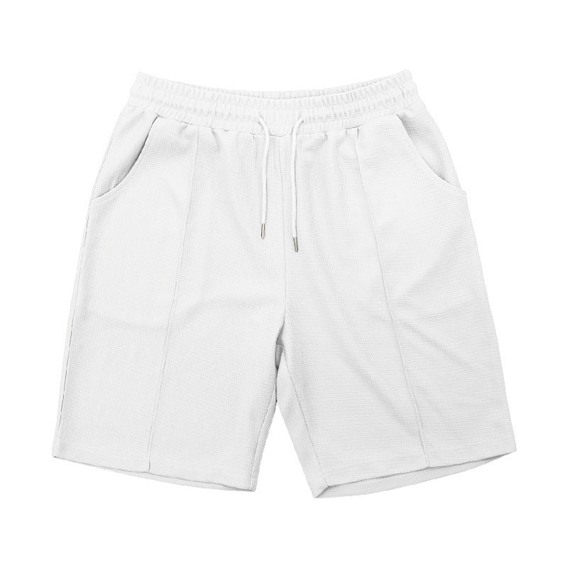 Herren-Lounge-Set mit Waffelstruktur – 2025 Frühling/Sommer, lässiges zweiteiliges Outfit | CY20 