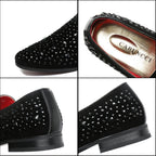 Herren Diamond Wingtip Loafers Casual Hochzeitsschuhe | A2362 