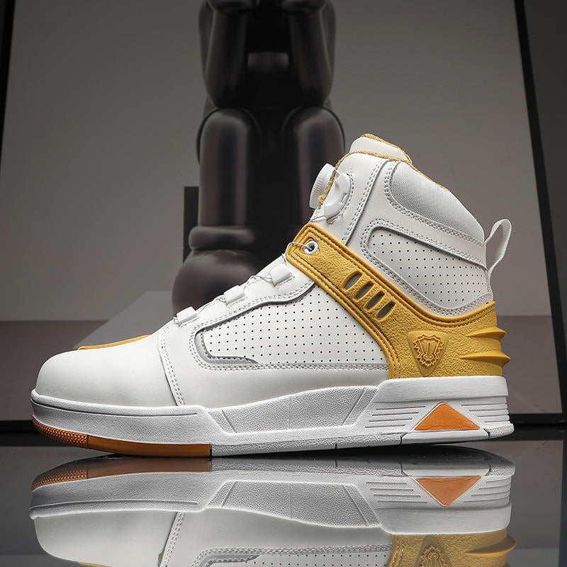 Atmungsaktive Motorradstiefel aus Leder, sturzsichere Straßenrenn- und Parkour-Reitschuhe | 229 